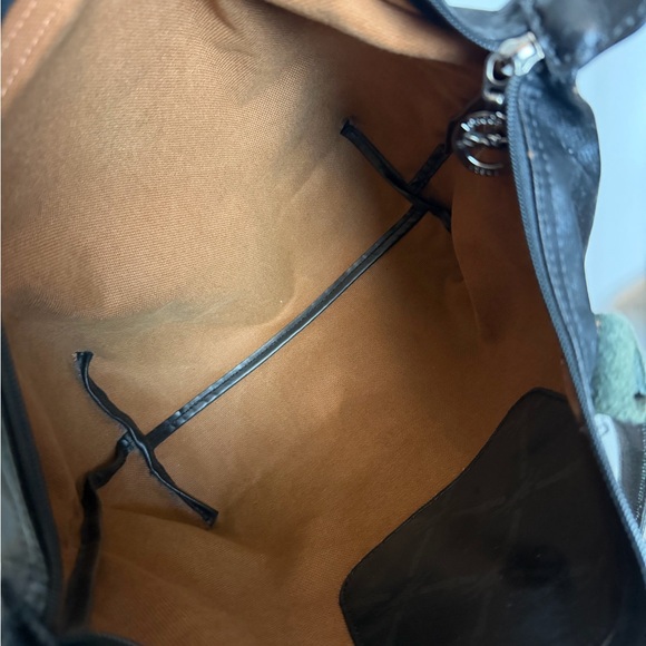 Longchamp Le Pliage Rare Coated Canvas Black Tote Bag – Made in France - Picture 9 of 16